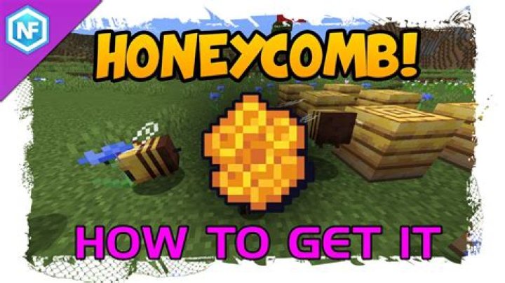 How do you get a honeycomb in minecraft