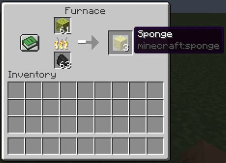 How do you get a sponge in minecraft