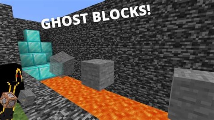 How do you get ghost blocks in minecraft