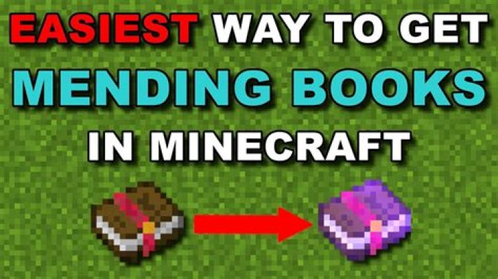 How do you get mending books in minecraft
