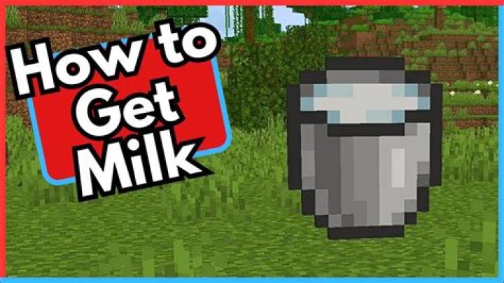 How do you get milk in minecraft pe