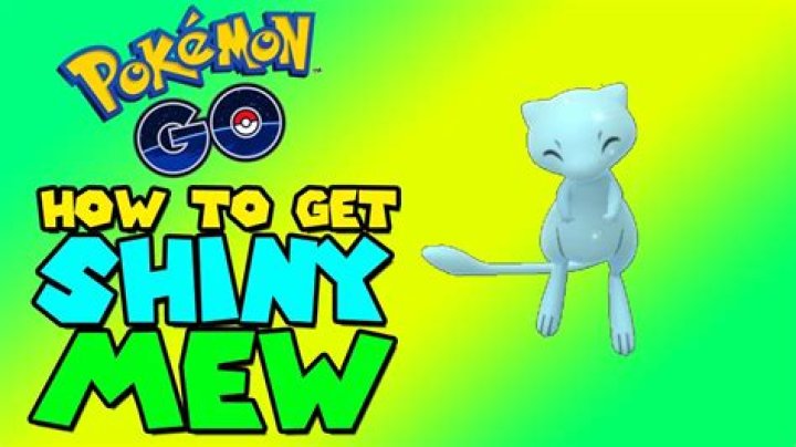How do you get shiny mew in pokemon go