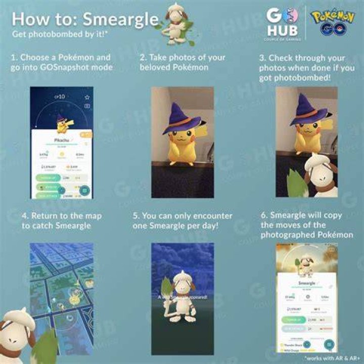 How do you get smeargle in pokemon go