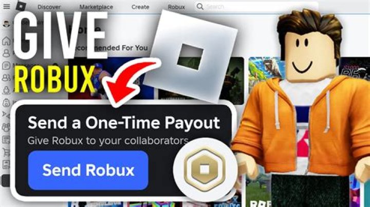 How do you give robux to people on roblox