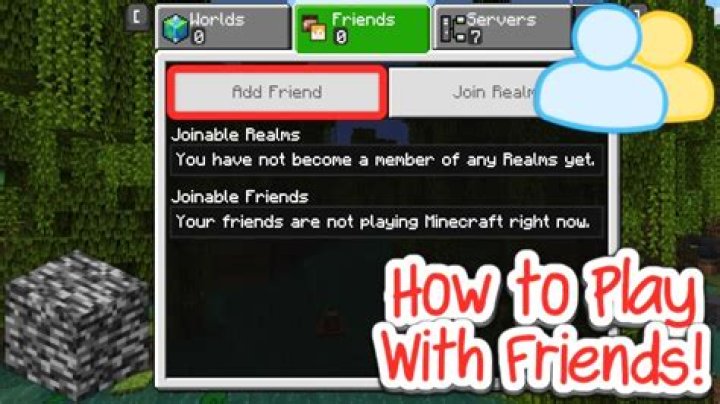 How do you join your friends on minecraft