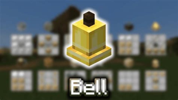 How do you make a bell in minecraft