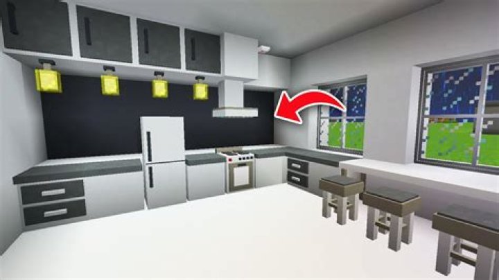 How do you make a kitchen in minecraft