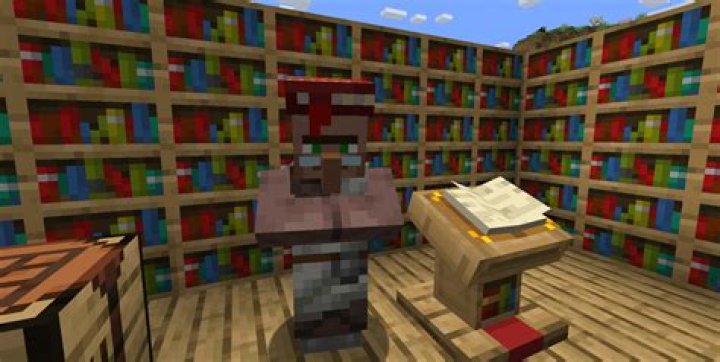 How do you make a librarian in minecraft