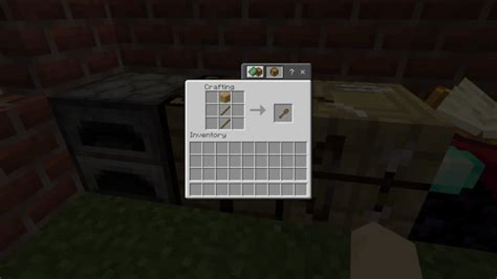 How do you make a shovel in minecraft
