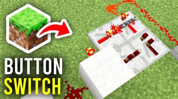 How do you make a switch in minecraft