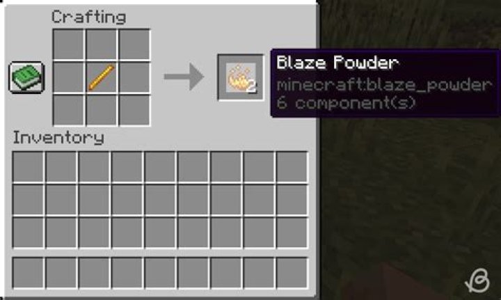 How do you make blaze powder in minecraft