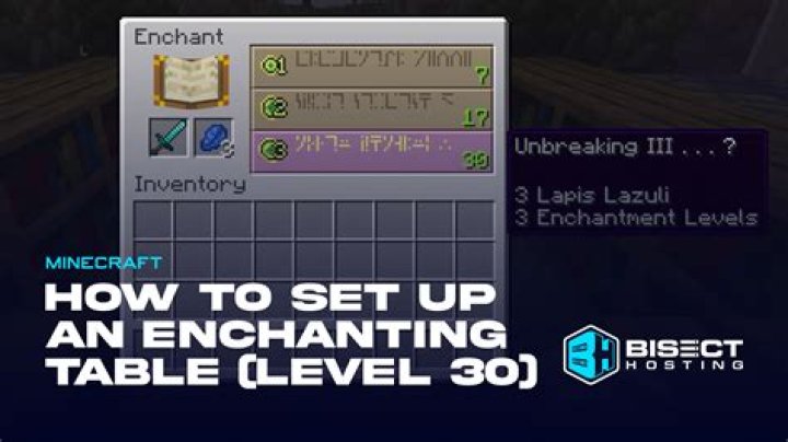 How do you make enchantment table in minecraft