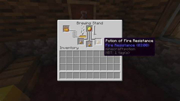 How do you make fire resistance in minecraft