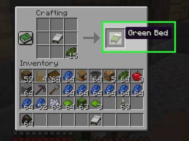 How do you make green dye in minecraft