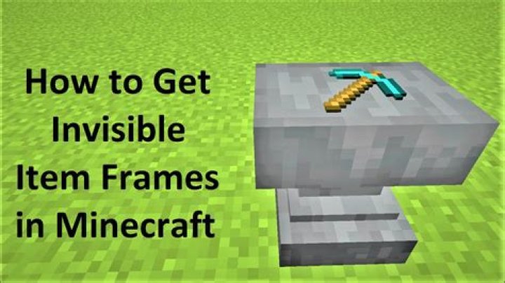 How do you make item frames in minecraft