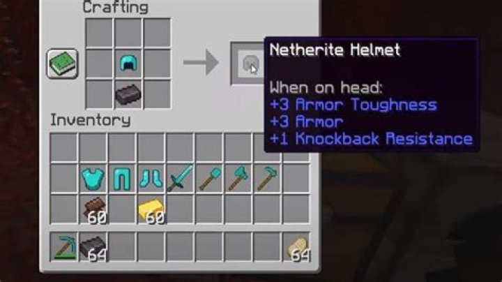 How do you make netherite armor in minecraft