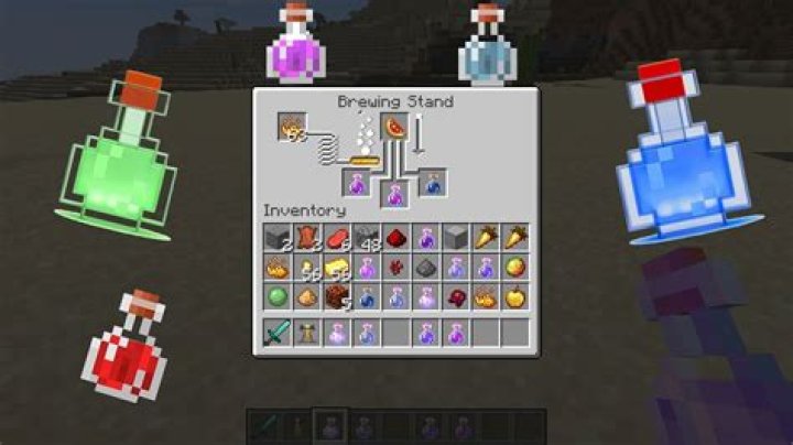 How do you make poison potions in minecraft