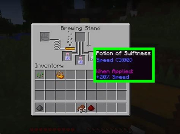 How do you make speed potions in minecraft