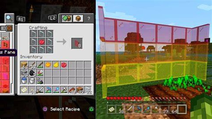 How do you make stained glass in minecraft