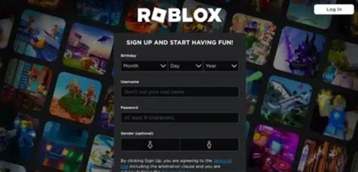 How do you sign up for roblox