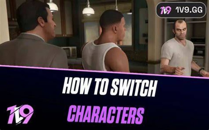 How do you switch characters in gta v