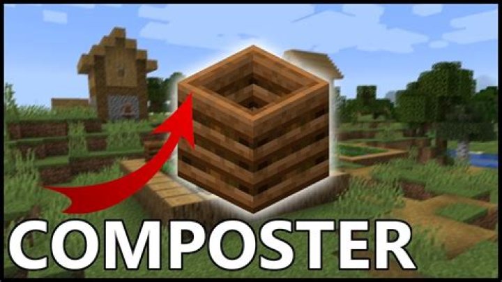 How do you use a composter in minecraft