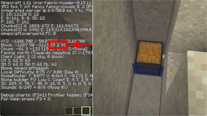 How far down is buried treasure in minecraft