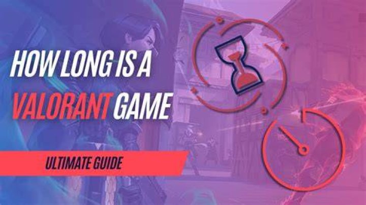 How long do valorant games last