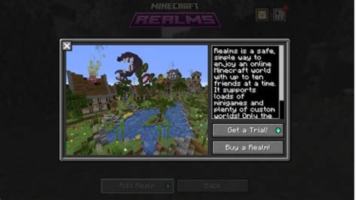 How long does a minecraft realm trial last