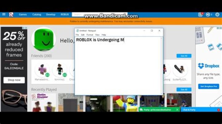 How long is roblox maintenance
