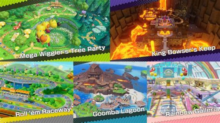 How many boards in mario party switch