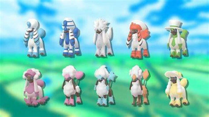 How many furfrou styles are there pokemon go