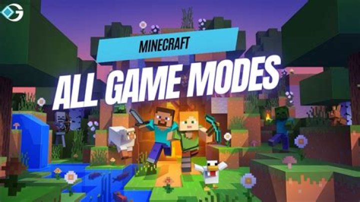 How many game modes can you play minecraft