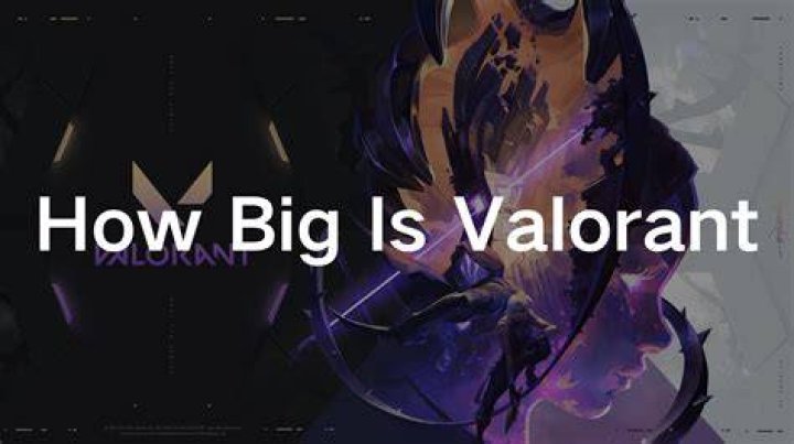 How many gigabytes is valorant