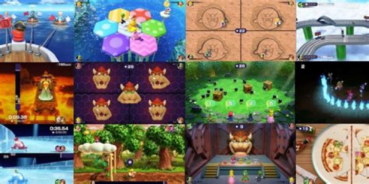 How many minigames in mario party