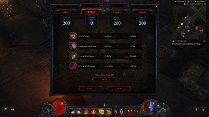 How many paragon points in diablo 3