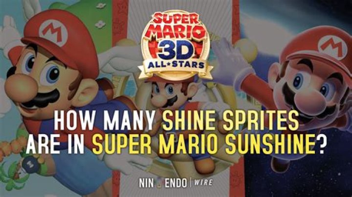 How many shine sprites in super mario sunshine
