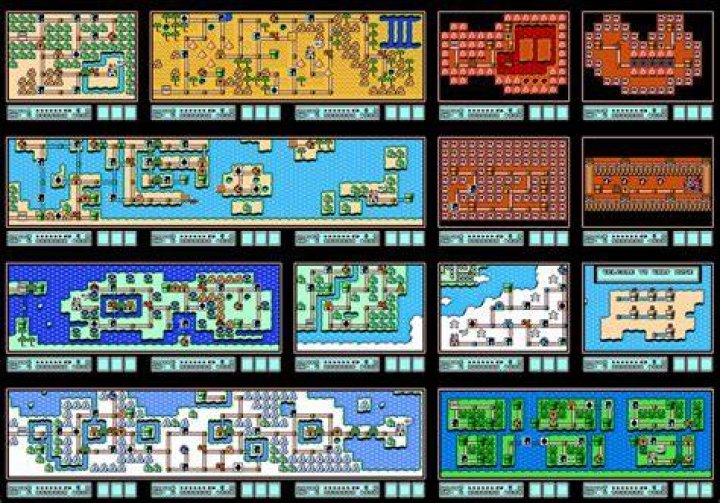 How many worlds are in super mario 3