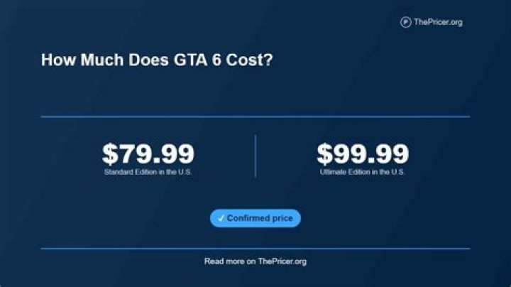 How much does gta 6 cost