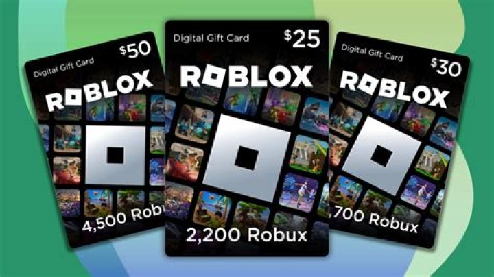 How much is a 20 dollar roblox gift card