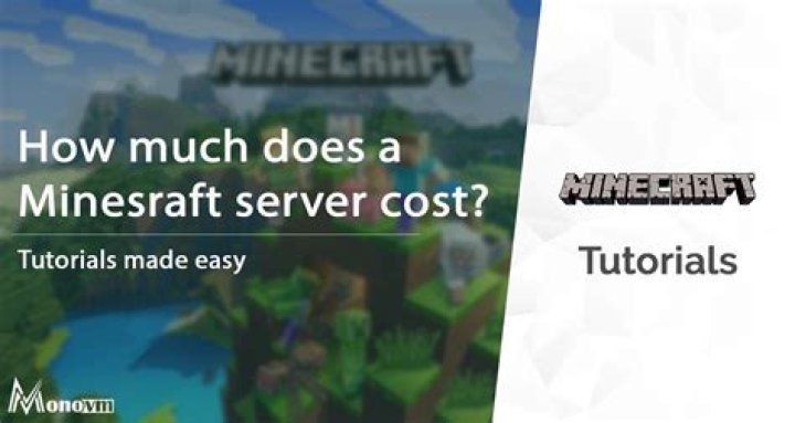 How much is it for a minecraft server