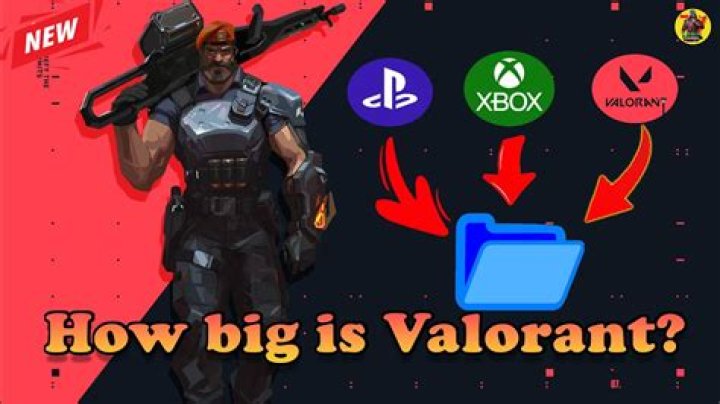 How much space does valorant take
