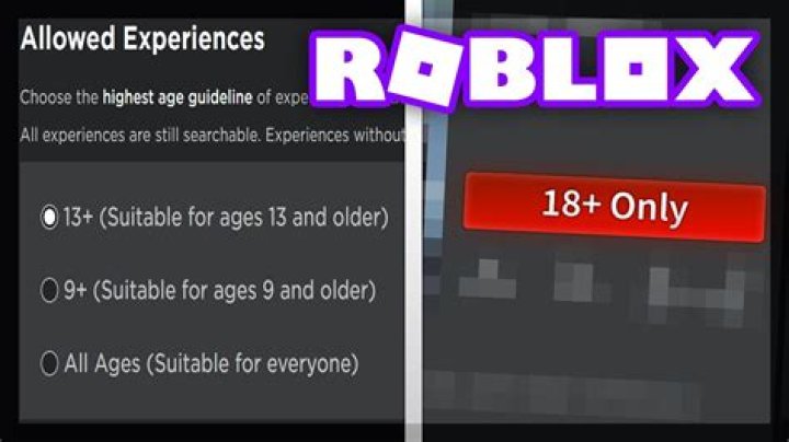 How old you have to be to play roblox