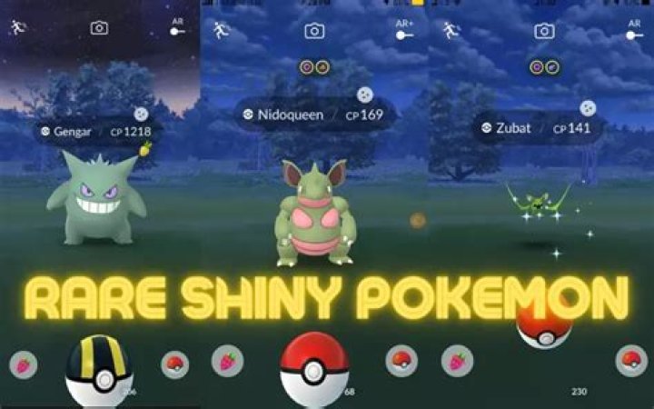 How rare are shiny pokemon in pokemon go