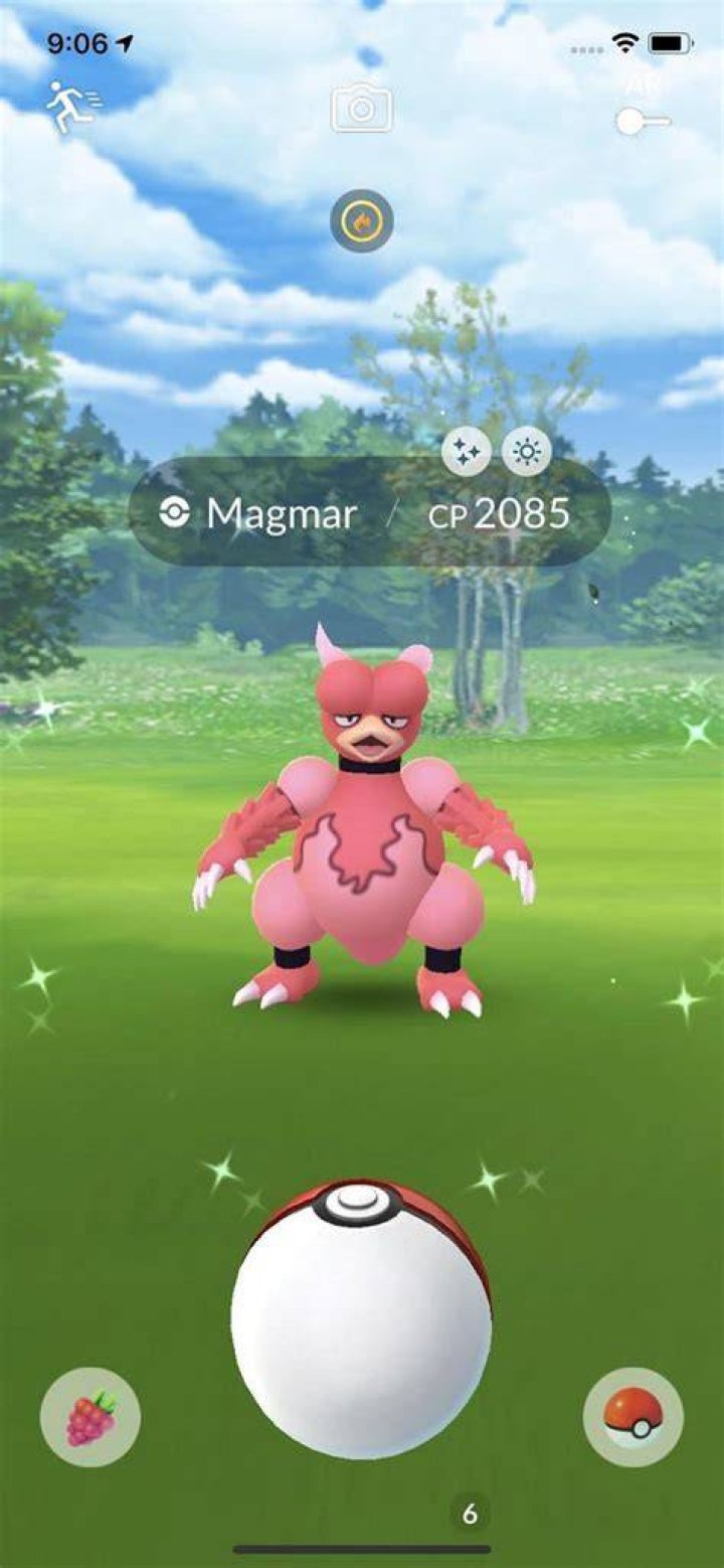How rare is magmar in pokemon go