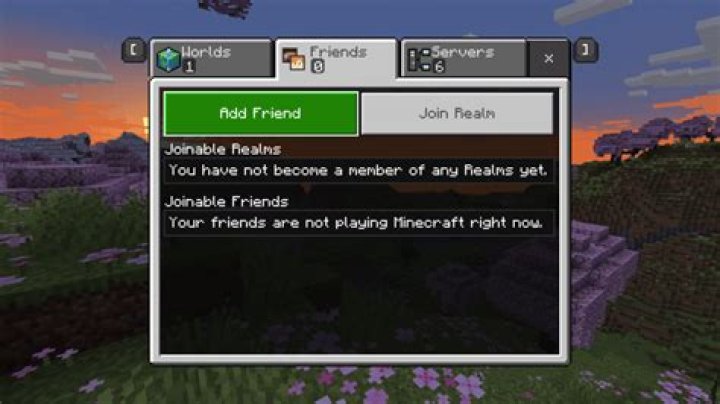 How to accept friend request on minecraft bedrock