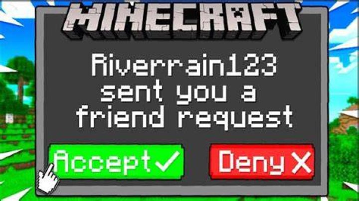 How to accept friend request on minecraft switch