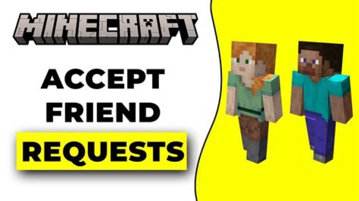 How to accept friend requests on minecraft mobile
