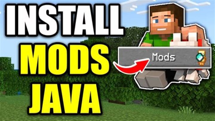 How to add a mod to minecraft java