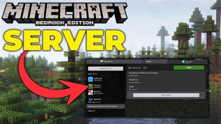 How to add a server on minecraft bedrock